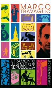 Copertina dvd Berluscoma di Marco Travaglio