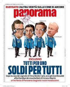 La copertina di Panorama numero 27 del 2011