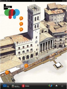 L'Umbria App per iPad sviluppata dalla Regione Umbria