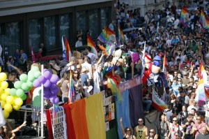 La parata dell'Europride 2011 per le vie di Roma