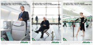 Le foto della nuova campagna istituzionale Alitalia