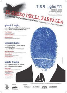 Il grido della farfalla, meeting dell'informazione libera