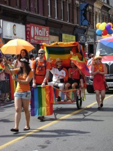 Jack Layton al Pride Toronto