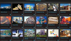 I graffiti di Mural Explorer