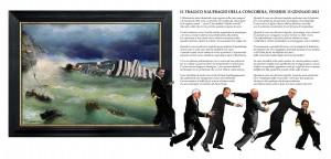 Il naufragio della Concordia visto da Francesco Spadoni