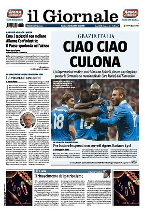 il giornale 29 giugno 2012