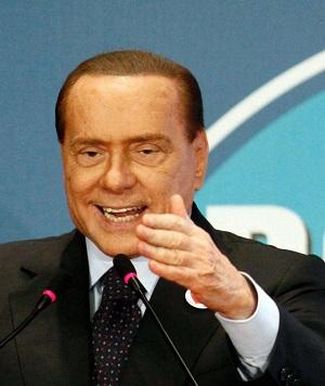 Berlusconi alla Convention dei Liberali Popolari del Pdl (La Presse)
