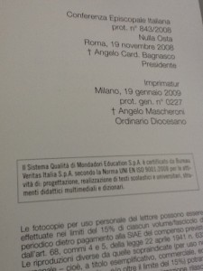 libro di religione