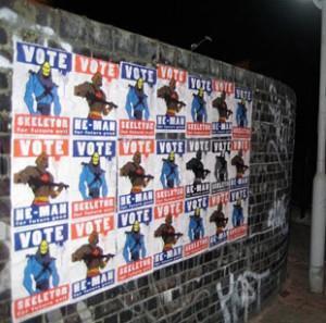 Miss Bugs, Vote He Man, 2009