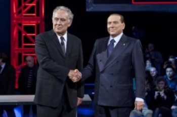 Silvio Berlusconi ospite a "Servizio Pubblico"