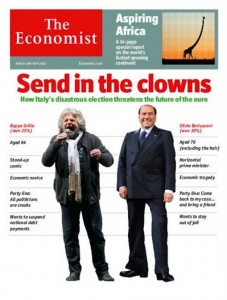 The Economist - Copertina clown