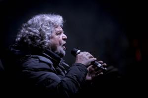 Tsunami Tour, campagna elettorale di Beppe Grillo