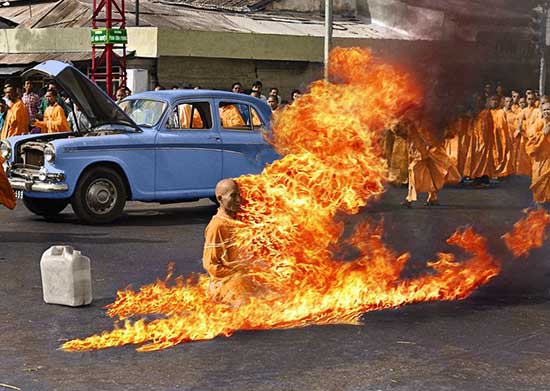 Fabio Novembre - Malcolm Browne's, Tibetan Monk, 1963