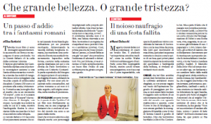 La grande bellezza - Battistini vs Delbecchi