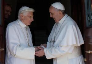 Rientro del Papa Emerito Benedetto XVI in Vaticano