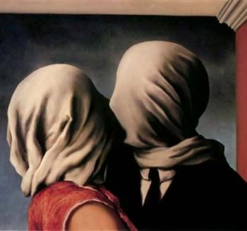 René Magritte, the Lovers, 1928 