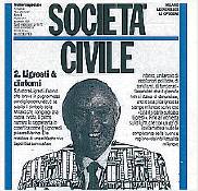 Ligresti - la copertina di Società Civile