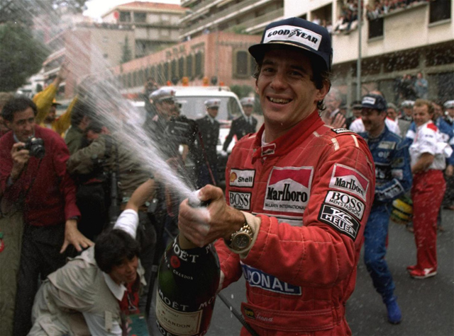 senna vince il gran premio di monaco