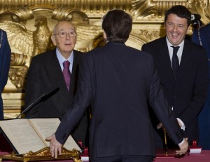 Italia nuovo governo - Renzi-Franceschini