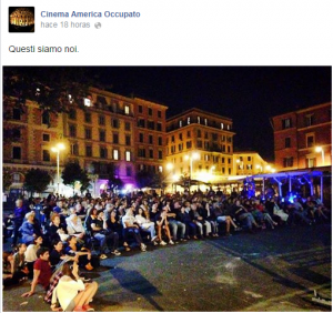 cinema america occupato