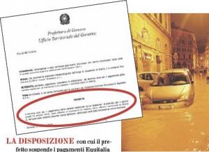 Disposizione prefetture Genova