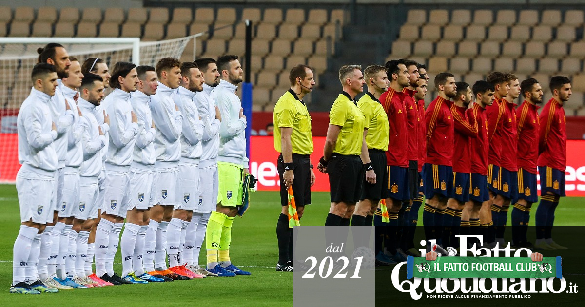La Spagna ‘cancella’ il nome del Kosovo dal match di qualificazione ai Mondiali in Qatar