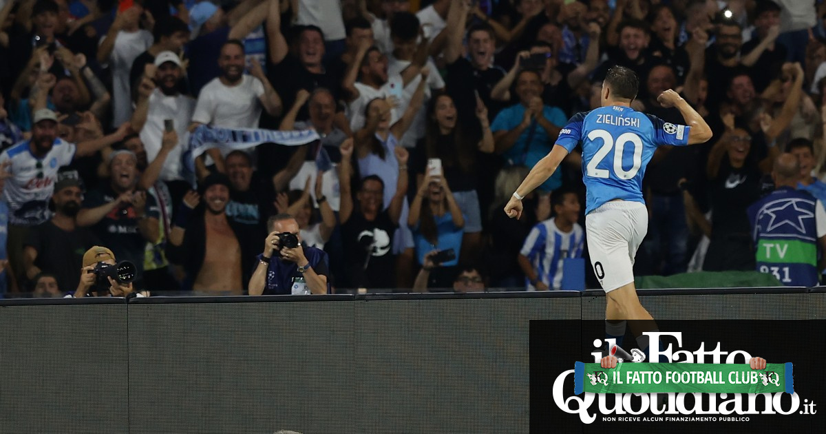 Champions league, clamoroso a Napoli: 4 a 1 degli azzurri al Liverpool. Doppietta di Zielinski, gol di Anguissa e Simeone