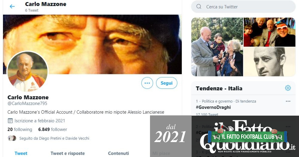 Carletto Mazzone sbarca su Twitter a 83 anni. Foto in bianco e nero, “Peppe Guardiola”, la famiglia: scatti di un calcio verace che non c’è più