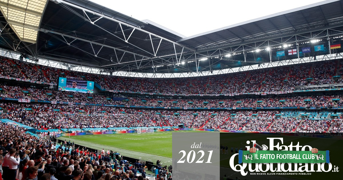 Euro 2020 si trasferisce a Londra, la capitale della variante Delta: ora le partite a Wembley con 60mila spettatori, per la gioia della coppia Ceferin-Johnson (e per le casse dell’Uefa)