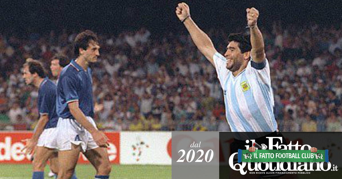 Italia 90, 30 anni dopo – Azzurri eliminati, il racconto: “Io, napoletano, ho tifato Maradona, non per l’Argentina né contro l’Italia”