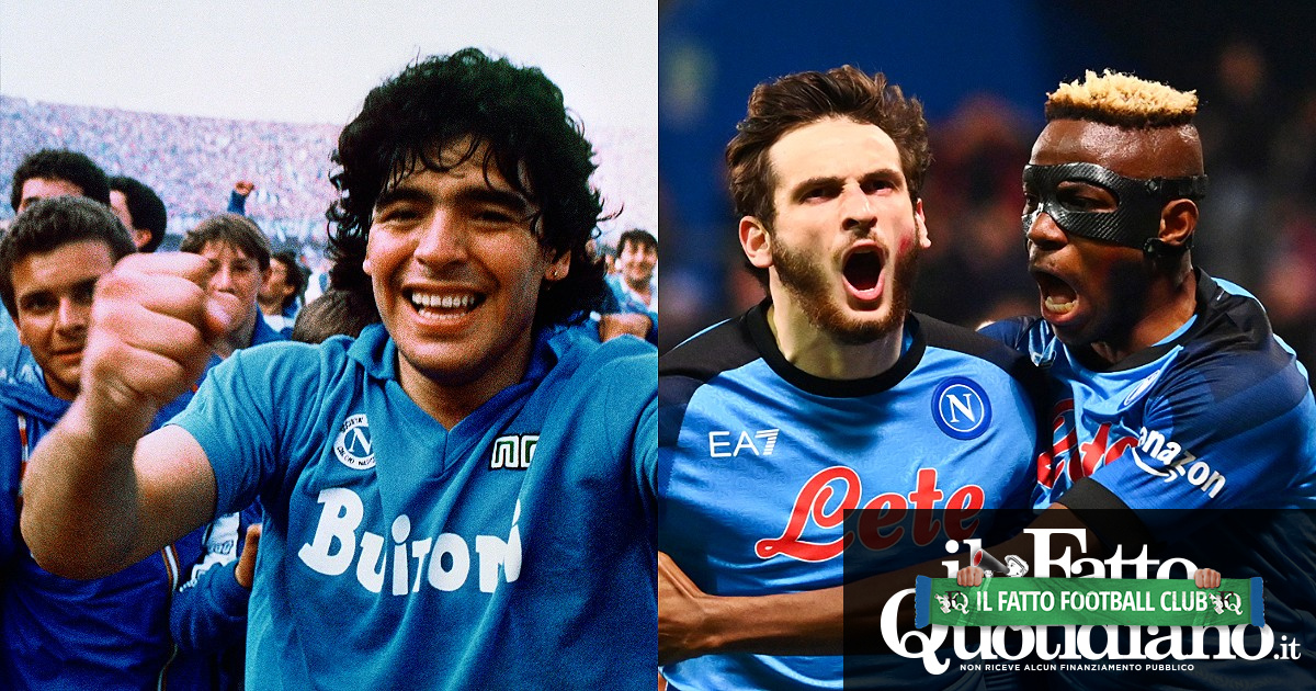 Scudetto Napoli, il parallelo tra 1987 e 2023: dalla retorica di Maradona e i suoi scugnizzi al trionfo di un progetto scientifico