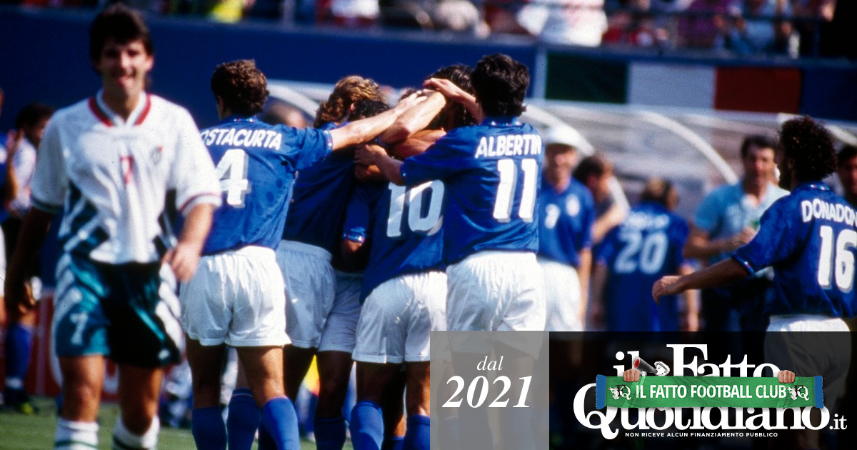 Italia-Bulgaria, quando a Usa ’94 le magie di Baggio cancellarono “il culo di Sacchi” (per poi spegnersi oltre la traversa in finale)